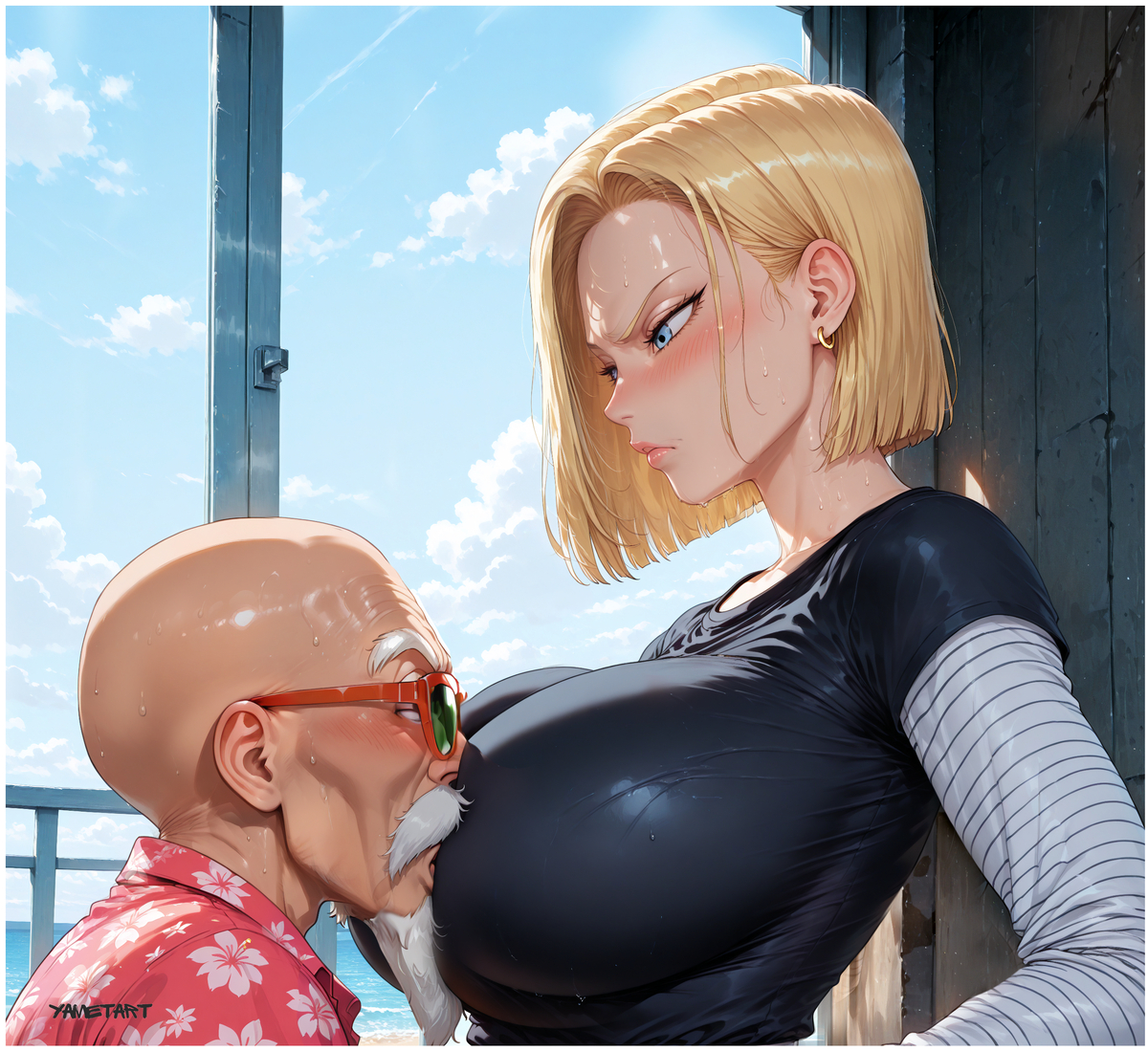 Android 18 #4-pixiv插画-作品交流服务