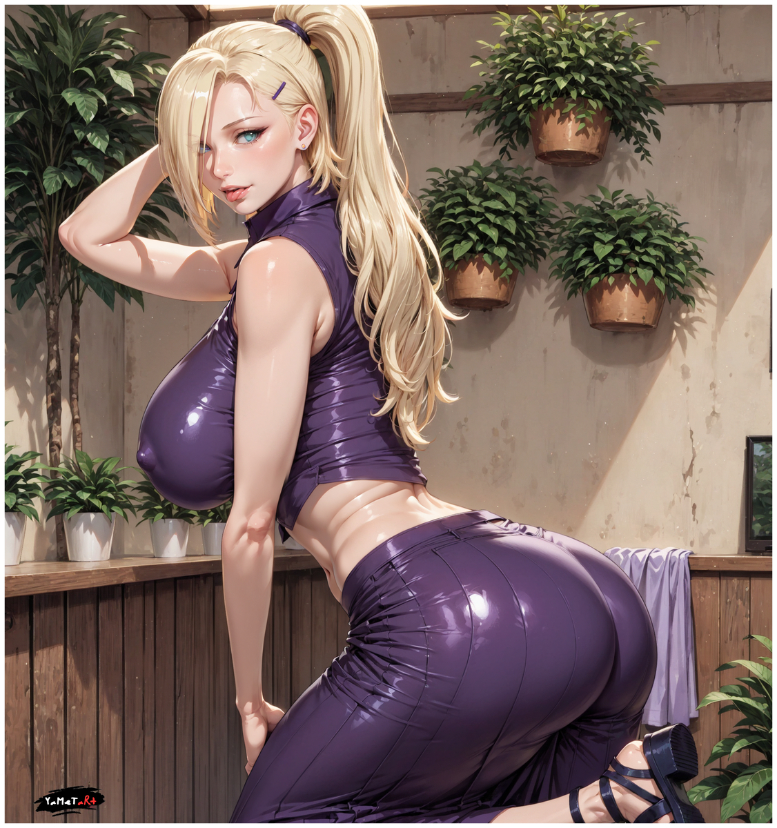 Ino Yamanaka (Boruto) - Short Se-pixiv插画-作品交流服务