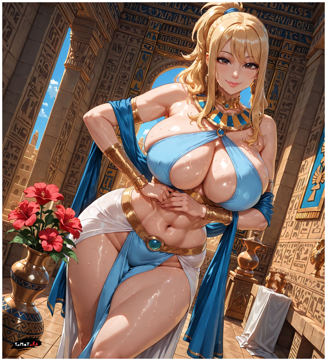 Egyptian Goddess - Fairy Tail-pixiv插画-作品交流服务