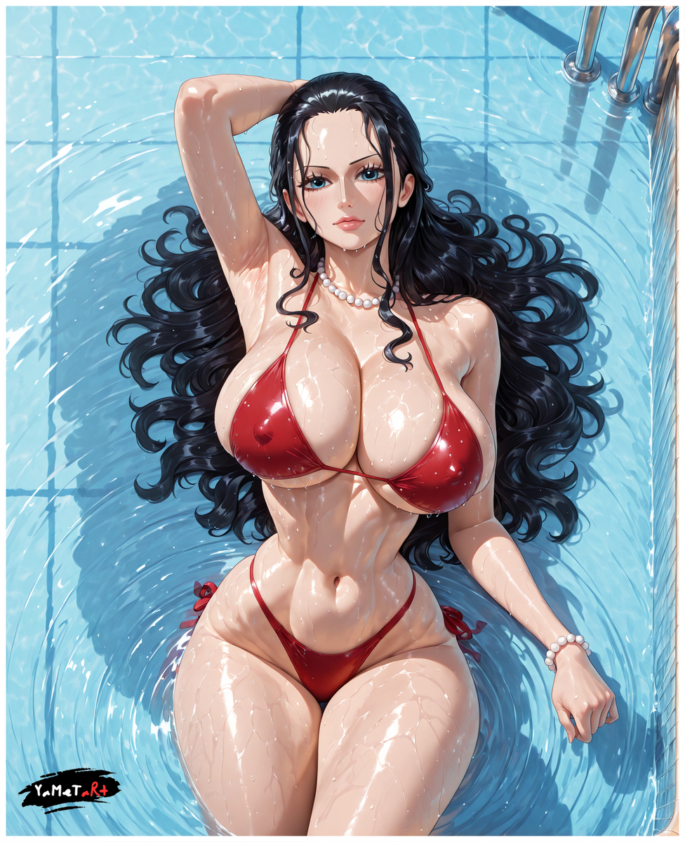 Summer Day with Nico Robin-pixiv插画-作品交流服务