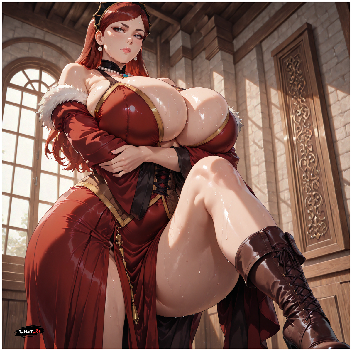 Lady Hilda is my Favourite Milf-pixiv插画-作品交流服务