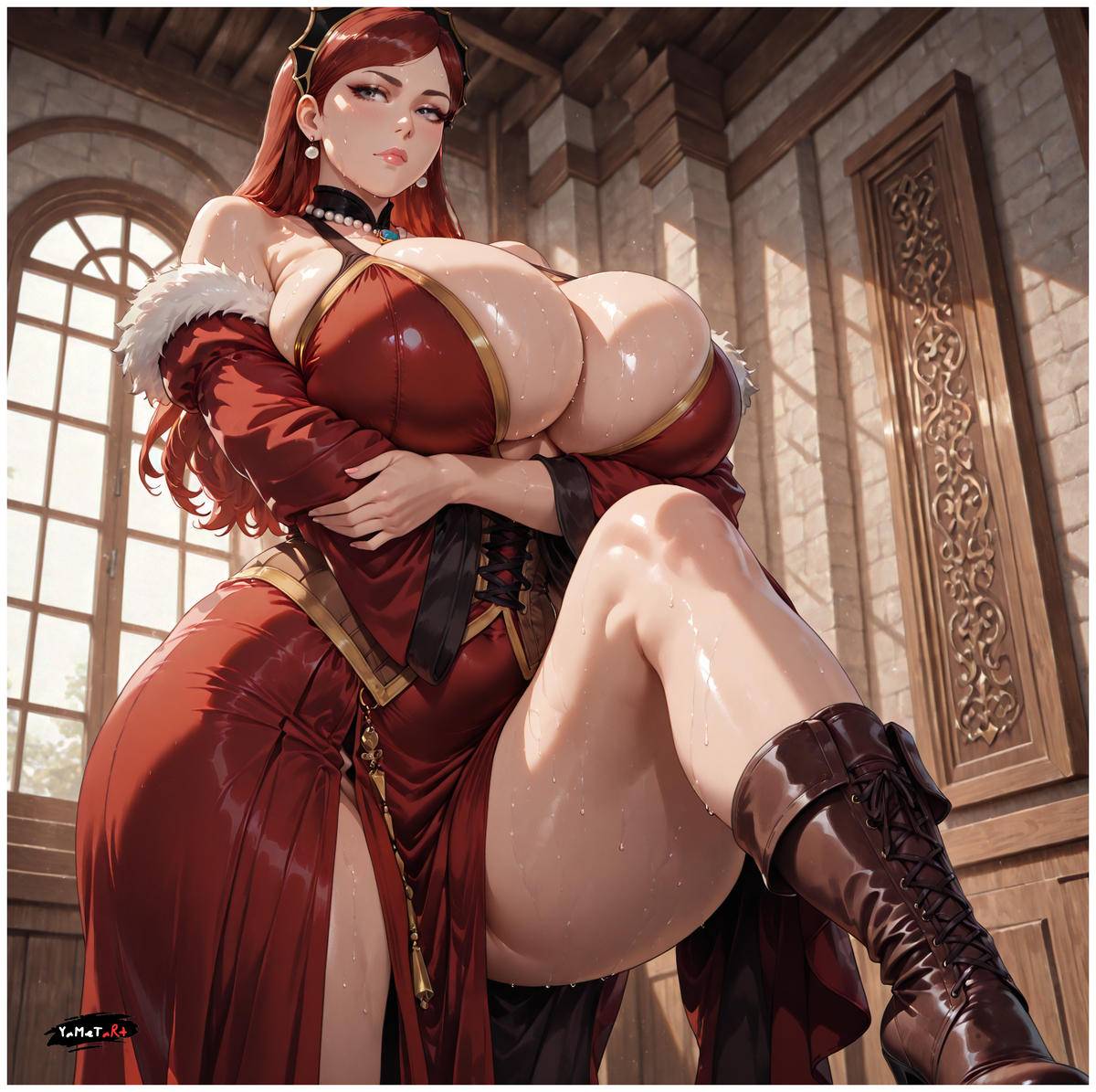 Lady Hilda is my Favourite Milf-pixiv插画-作品交流服务