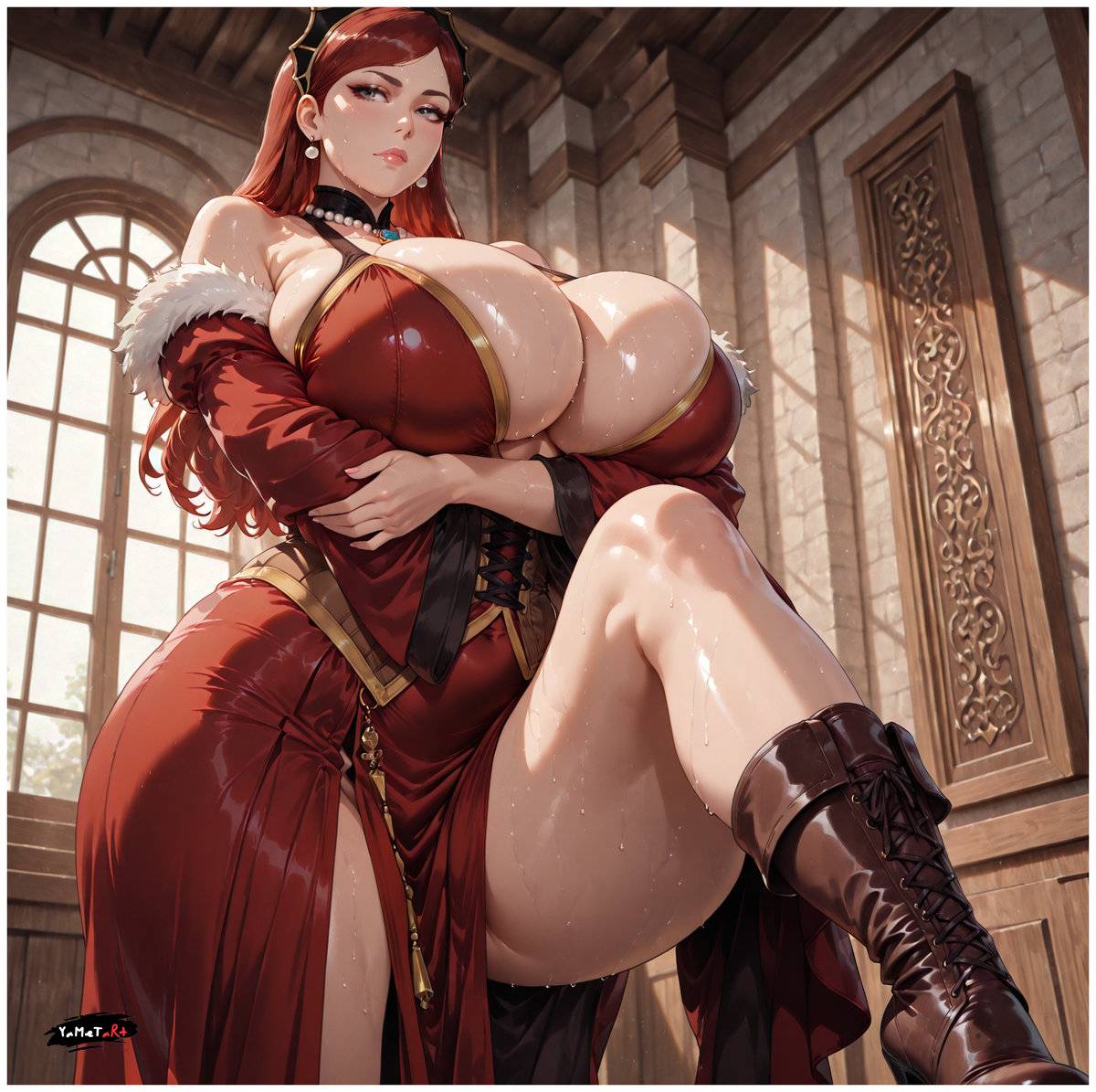 Lady Hilda is my Favourite Milf-pixiv插画-作品交流服务