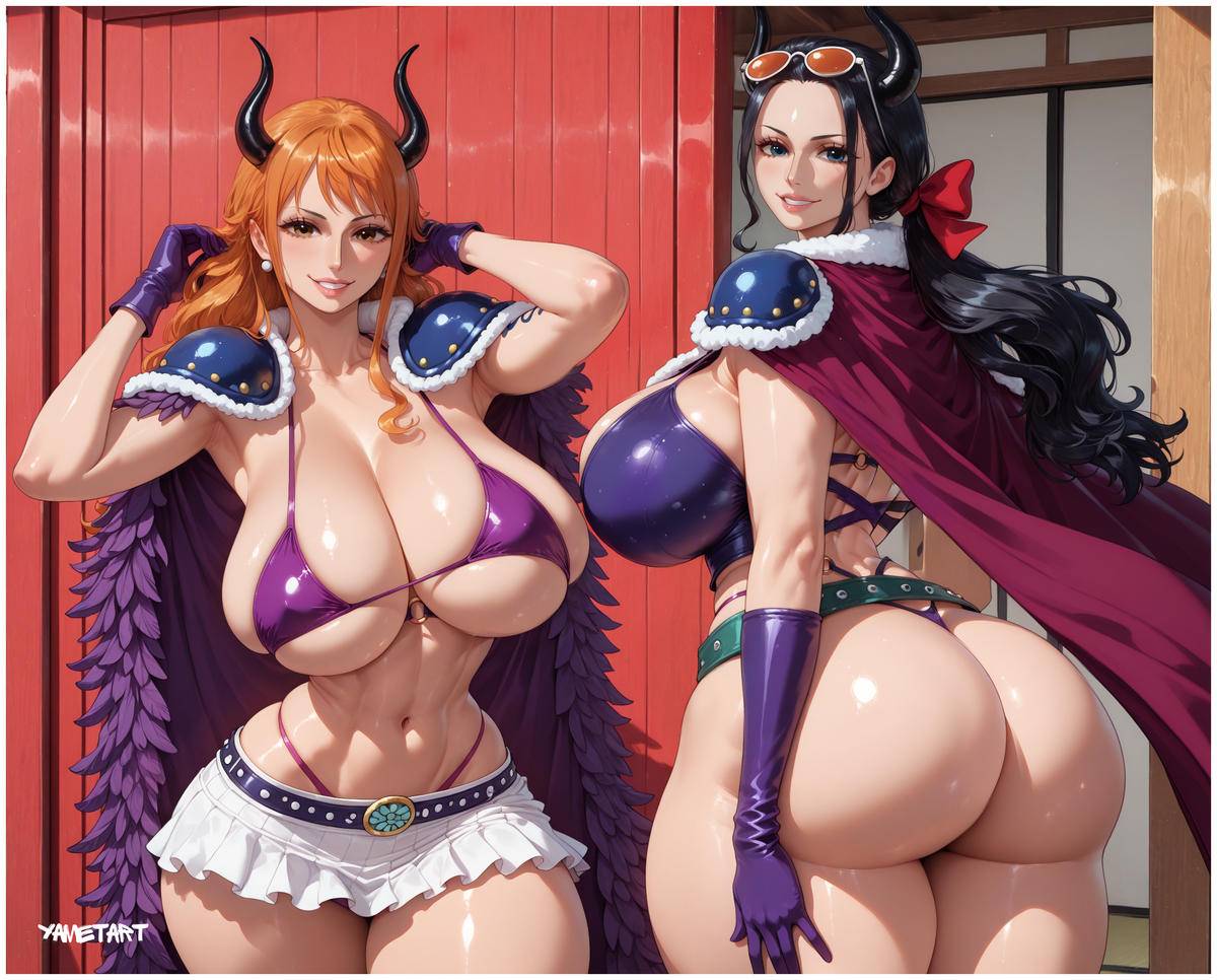 Nami and Robin :)-pixiv插画-作品交流服务