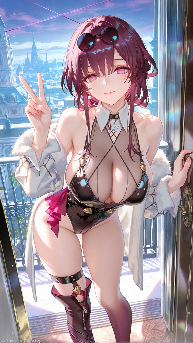 卡芙卡-pixiv插画-作品交流服务