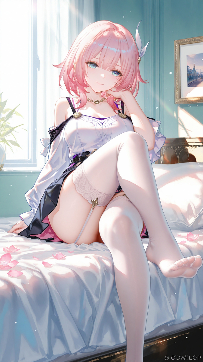 cyrene(honkai:star rail)昔涟-pixiv插画-作品交流服务