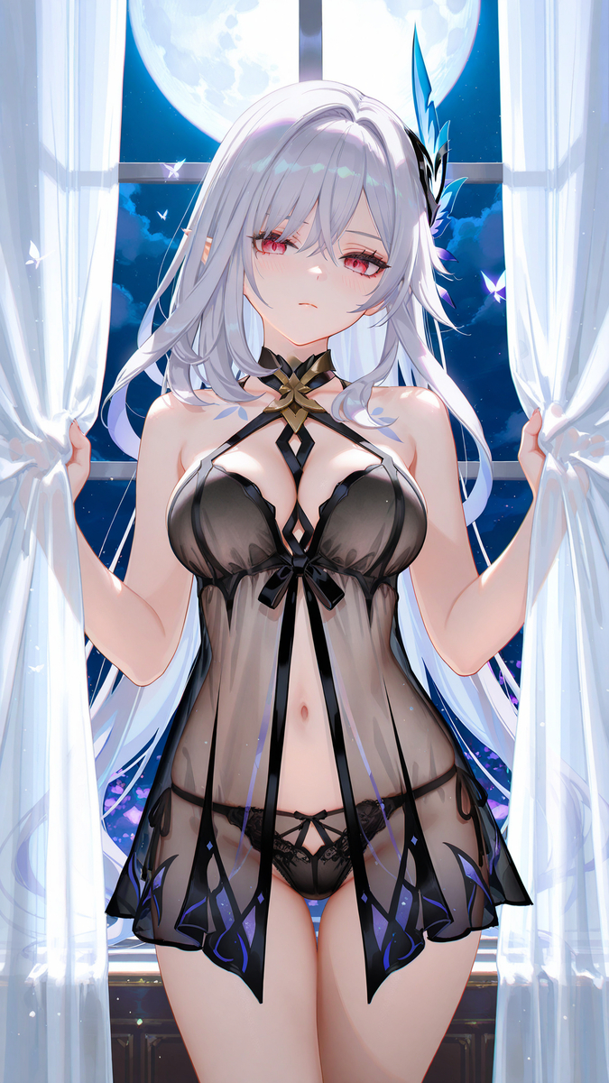 skirk(genshin impact)原神丝柯克-pixiv插画-作品交流服务