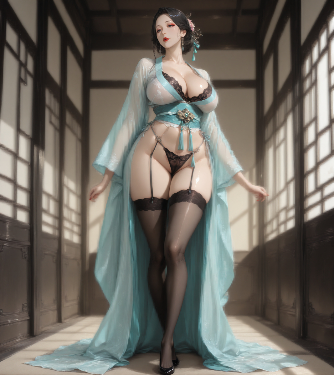 你站特色网红仙子母猪画面糊风-pixiv插画-作品交流服务