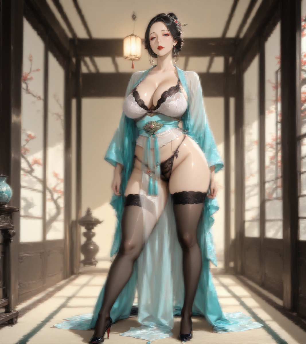 你站特色网红仙子母猪画面糊风-pixiv插画-作品交流服务