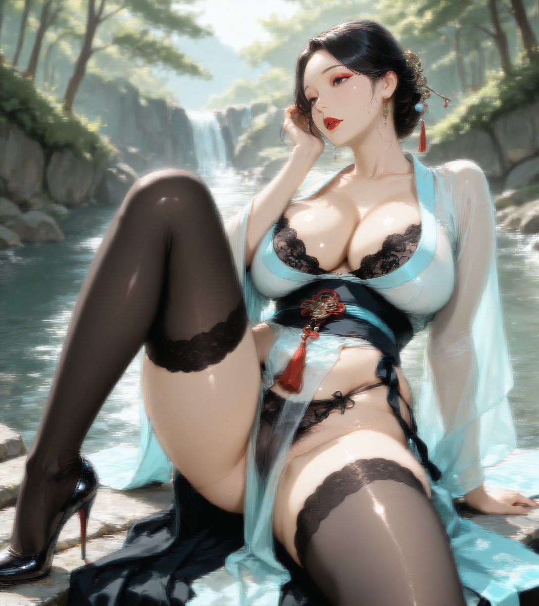 图片[5]-你站特色网红仙子母猪画面糊风-pixiv插画-作品交流服务