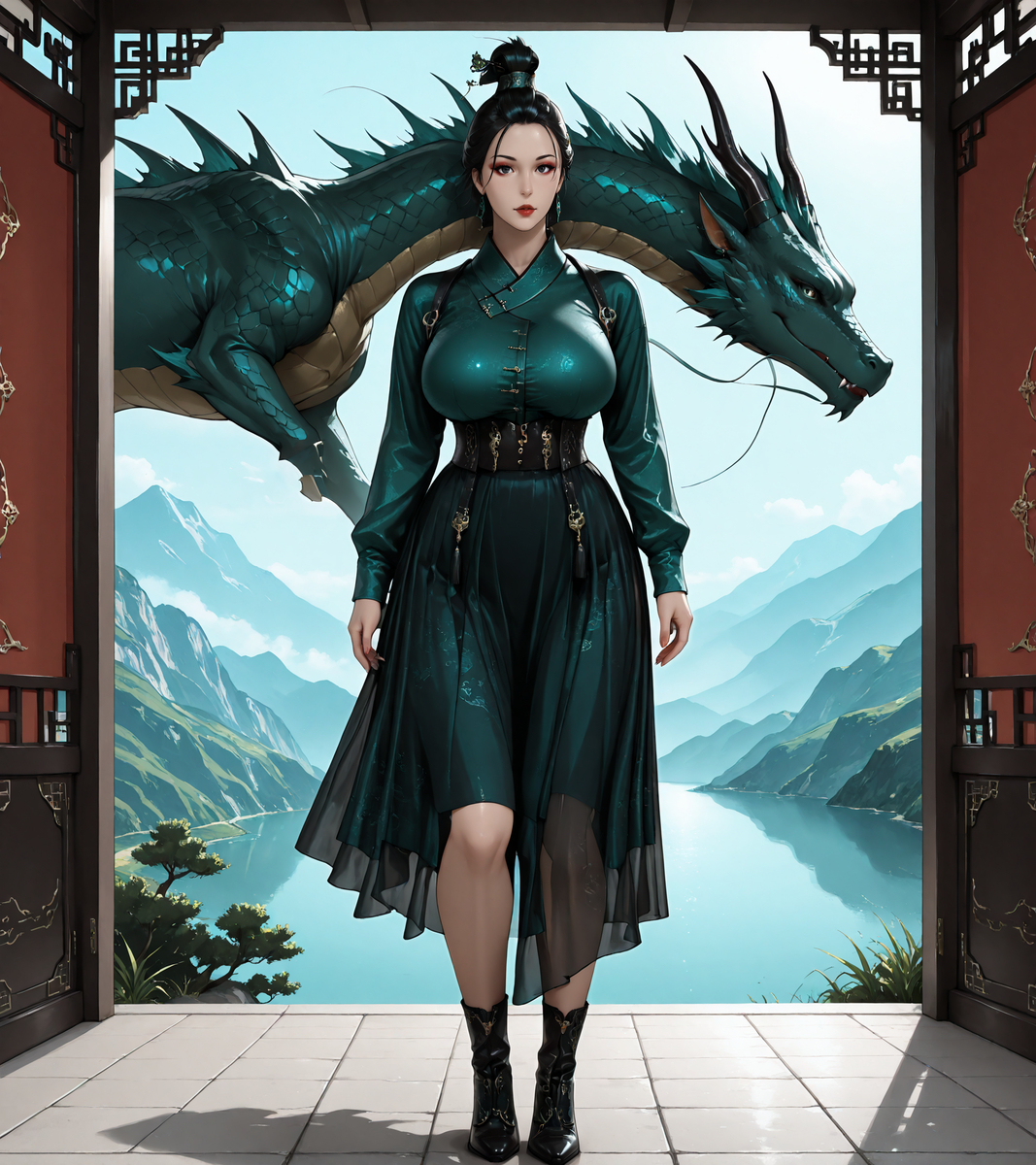 图片[6]-在试新的模型和风格-pixiv插画-作品交流服务