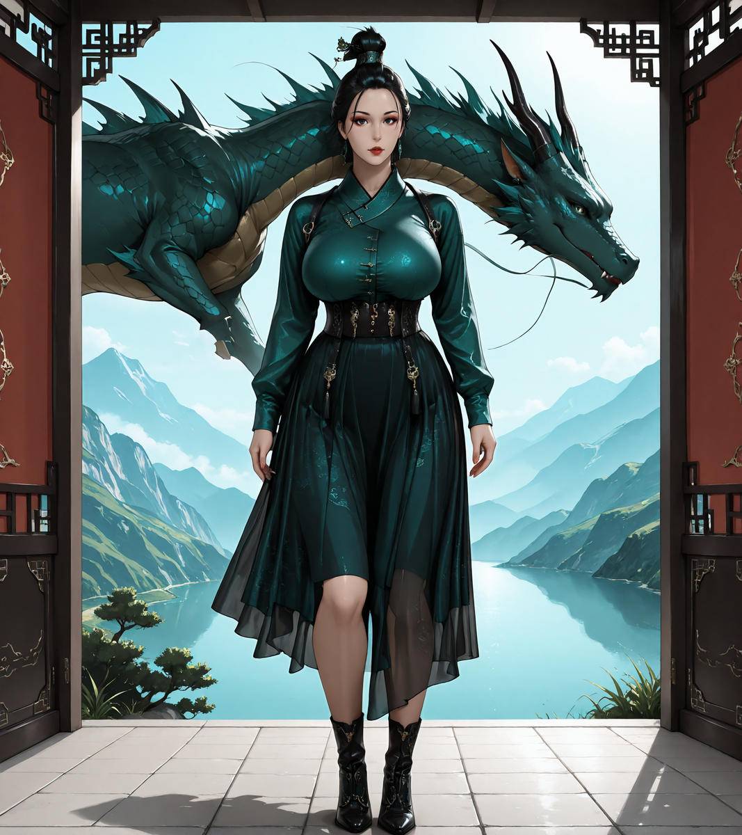 图片[6]-在试新的模型和风格-pixiv插画-作品交流服务