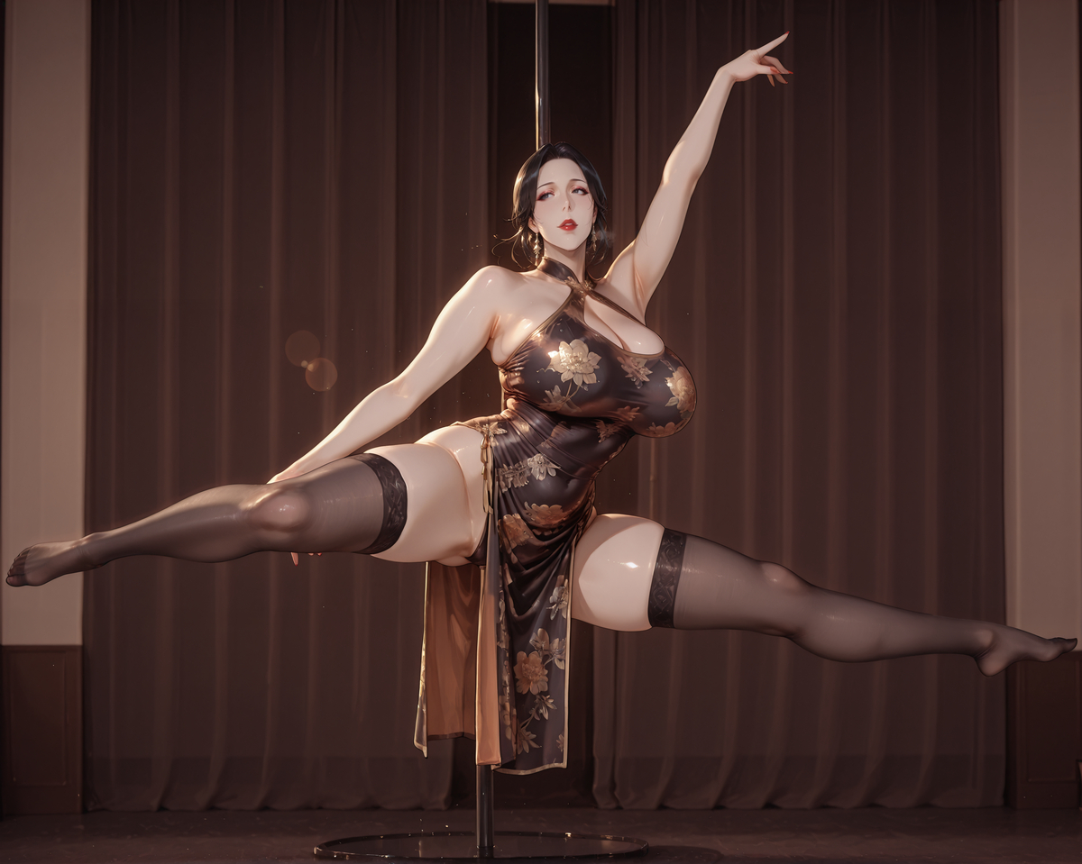 图片[5]-我发现人物倒立AI就不知道角色的脸在哪了，修脸节点就会失效！-pixiv插画-作品交流服务