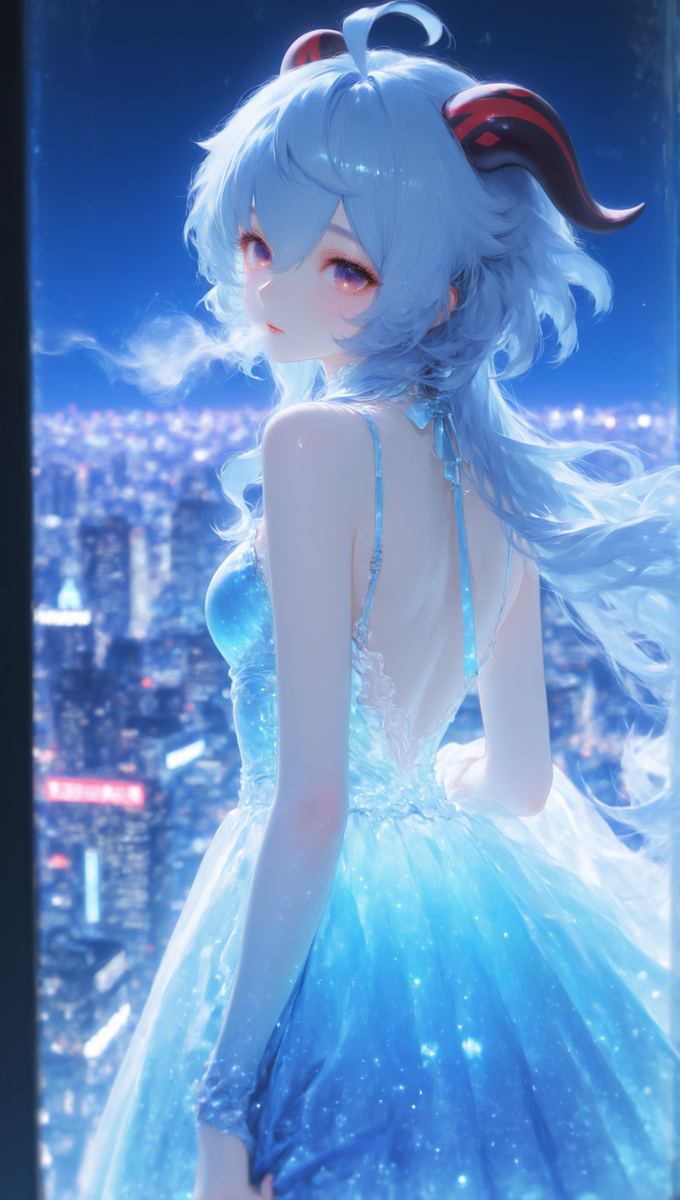 甘雨-pixiv插画-作品交流服务