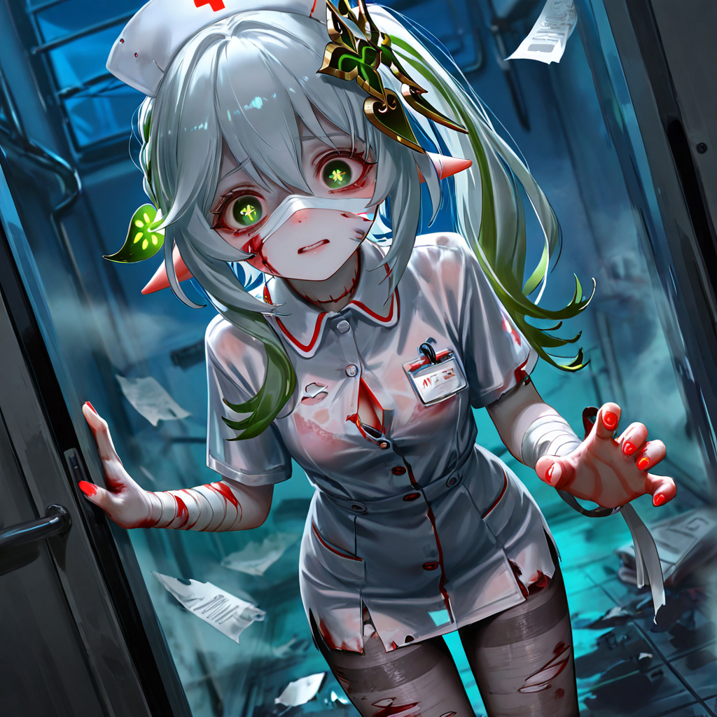 纳西妲——逃离疯人院-pixiv插画-作品交流服务