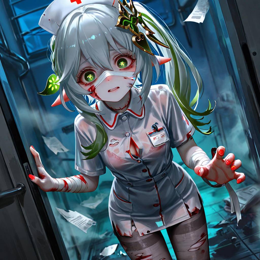纳西妲——逃离疯人院-pixiv插画-作品交流服务