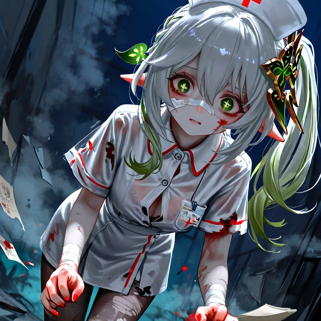 纳西妲——逃离疯人院-pixiv插画-作品交流服务