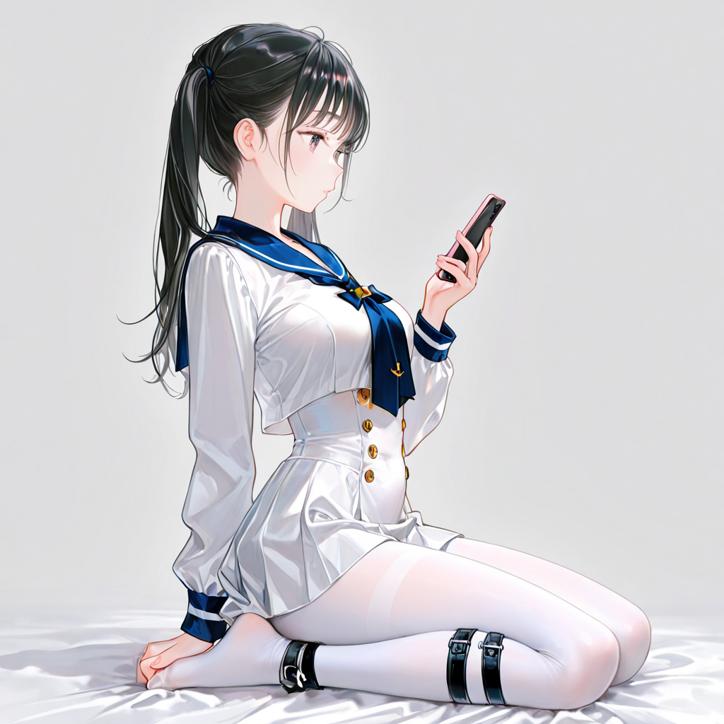 JK少女-pixiv插画-作品交流服务