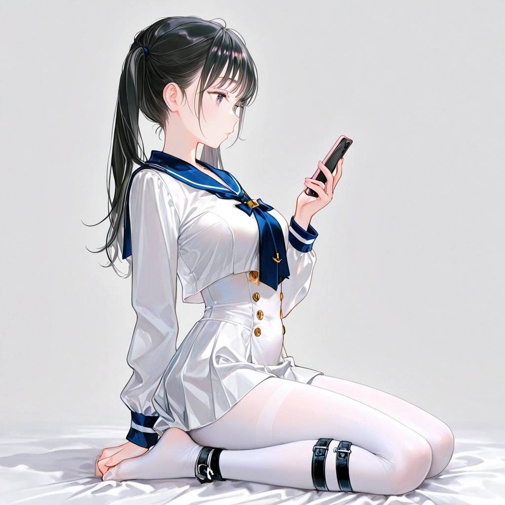 JK少女-pixiv插画-作品交流服务
