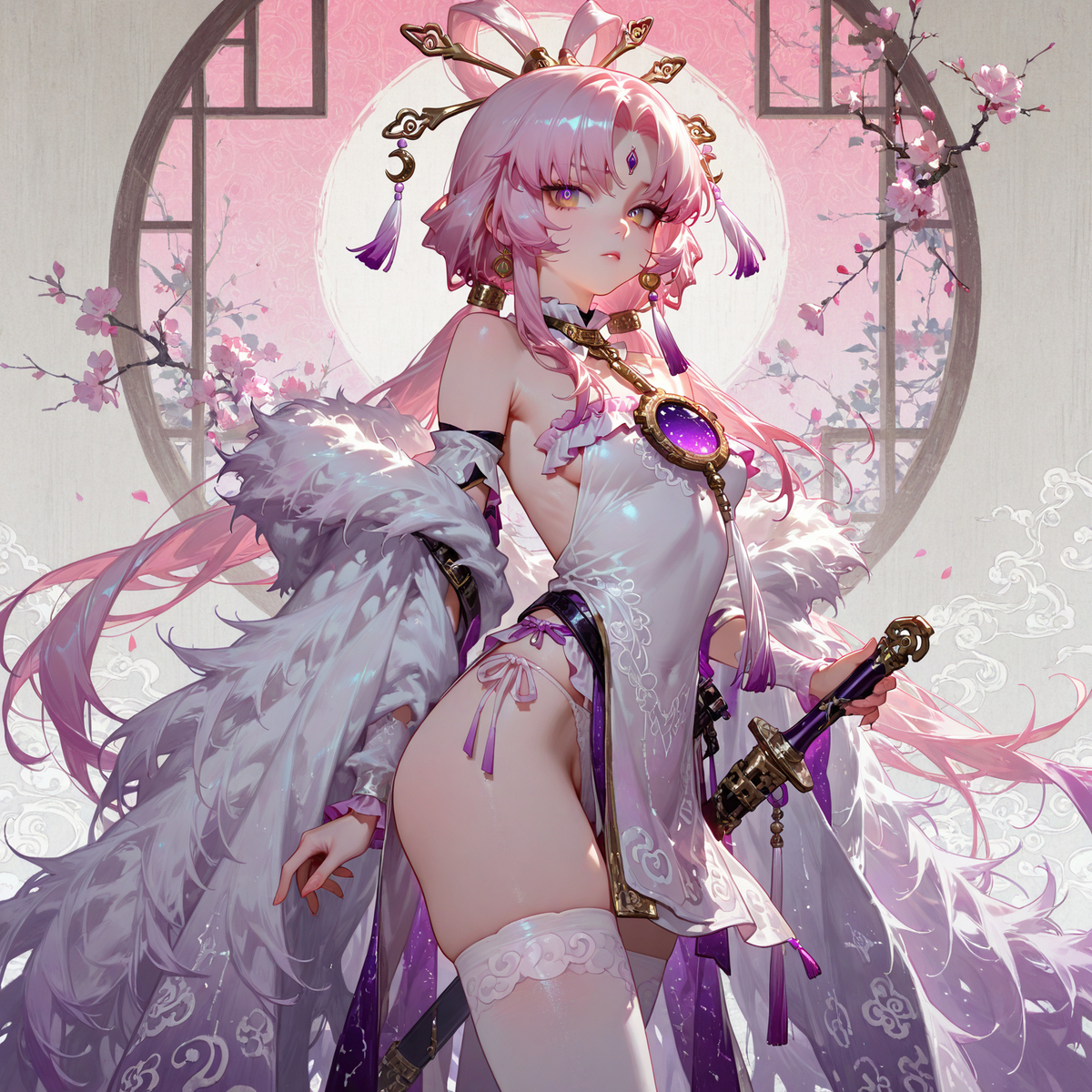 一剑光寒十九洲，谁言女子不能征-pixiv插画-作品交流服务