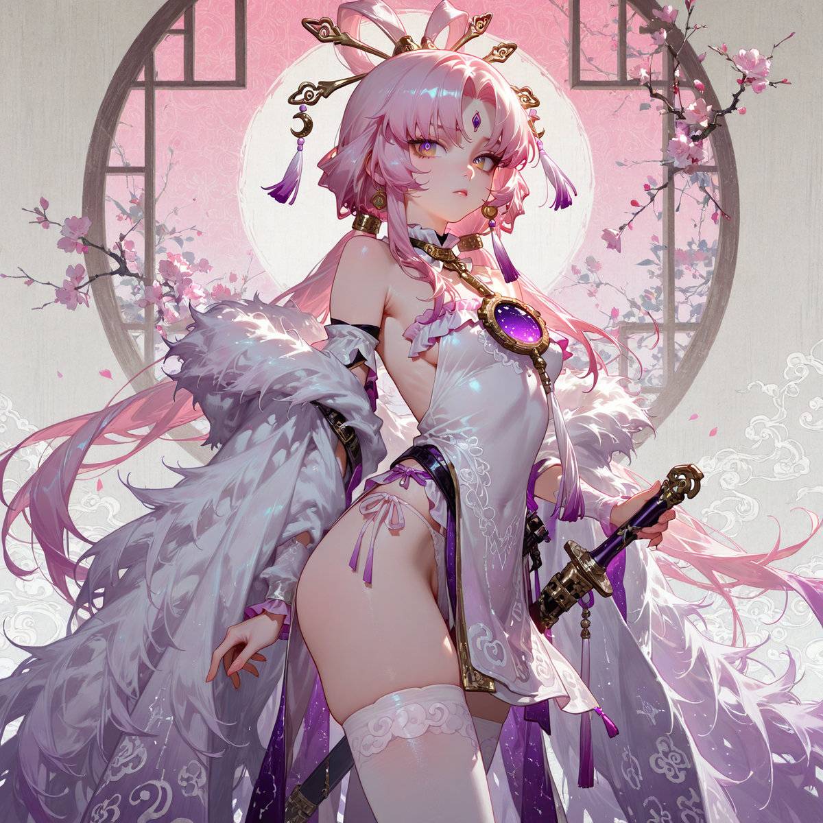 一剑光寒十九洲，谁言女子不能征-pixiv插画-作品交流服务