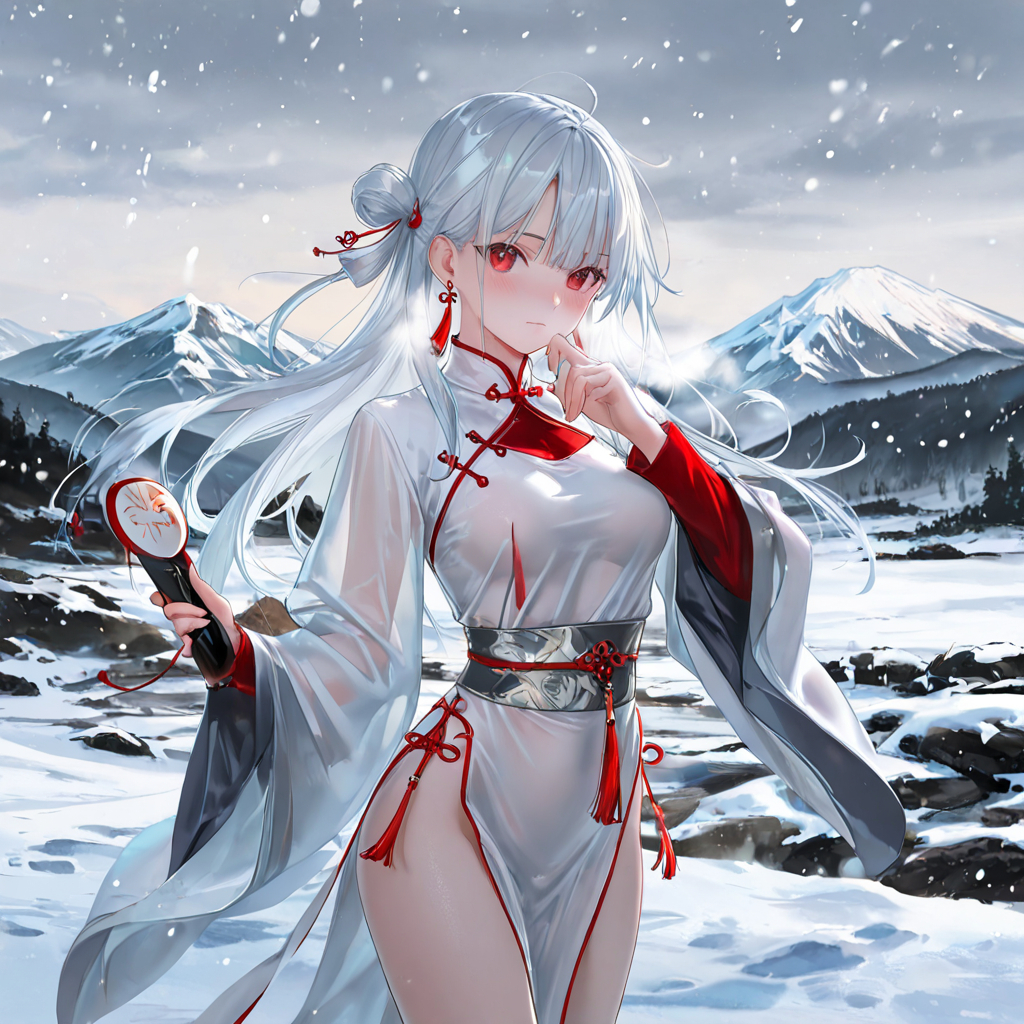 雪域圣女——初出茅庐-pixiv插画-作品交流服务