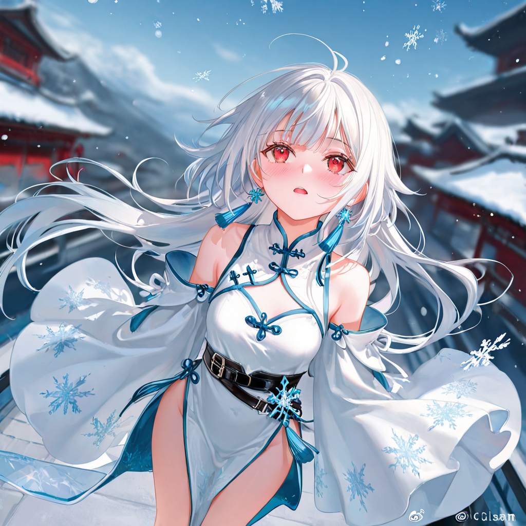 图片[25]-雪域圣女——初出茅庐-pixiv插画-作品交流服务