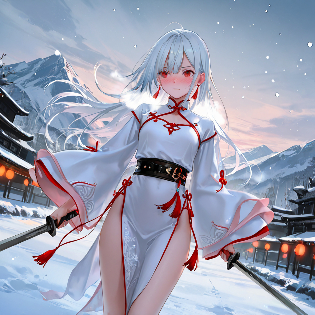 雪域圣女——初出茅庐-pixiv插画-作品交流服务