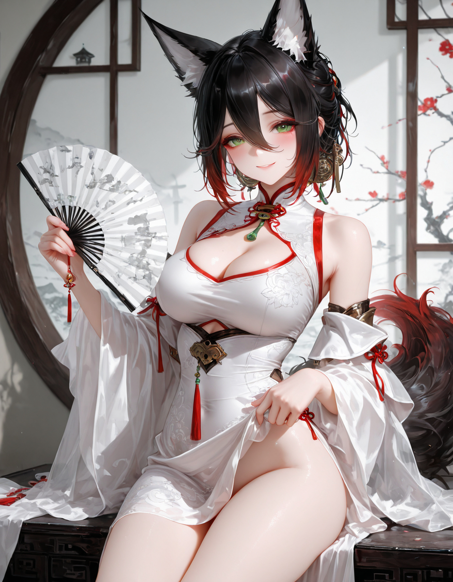 图片[6]-旗袍大停云-pixiv插画-作品交流服务