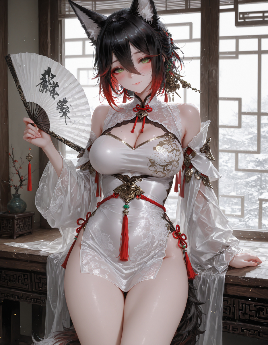 图片[7]-旗袍大停云-pixiv插画-作品交流服务