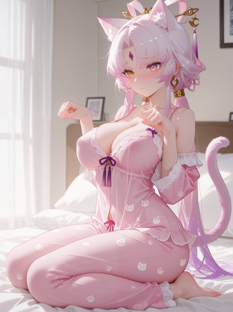 猫猫符玄来啦-pixiv插画-作品交流服务