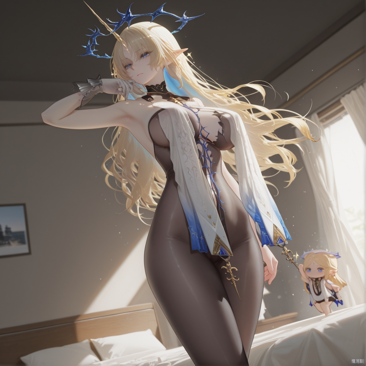 大卡~连体黑丝-pixiv插画-作品交流服务