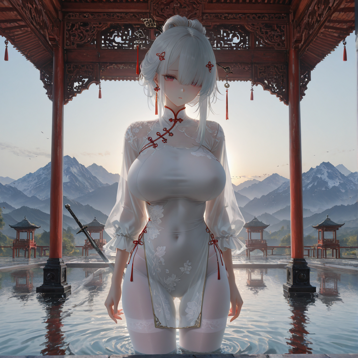 图片[11]-当水漫无边际，思念亦无边无际-pixiv插画-作品交流服务