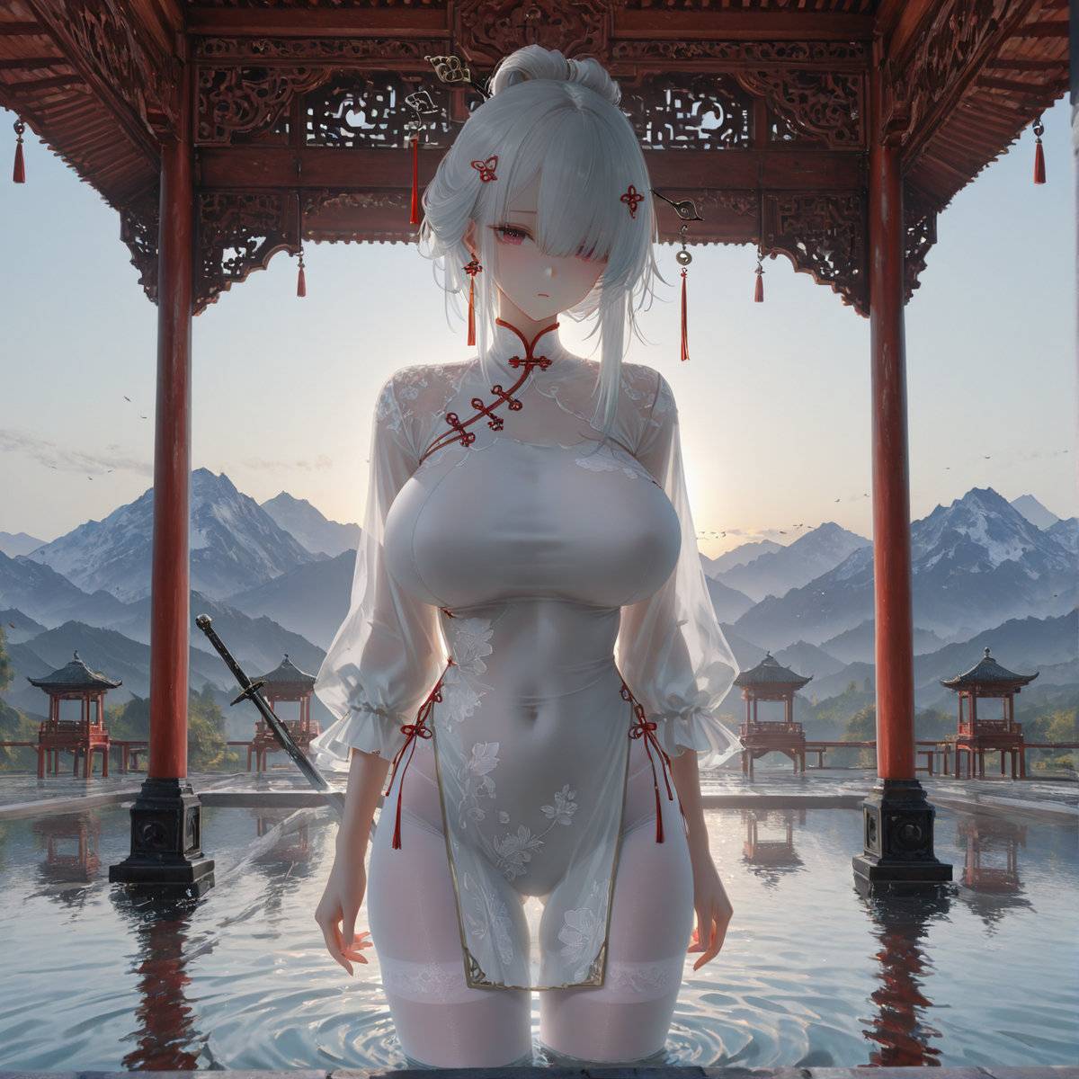 图片[11]-当水漫无边际，思念亦无边无际-pixiv插画-作品交流服务