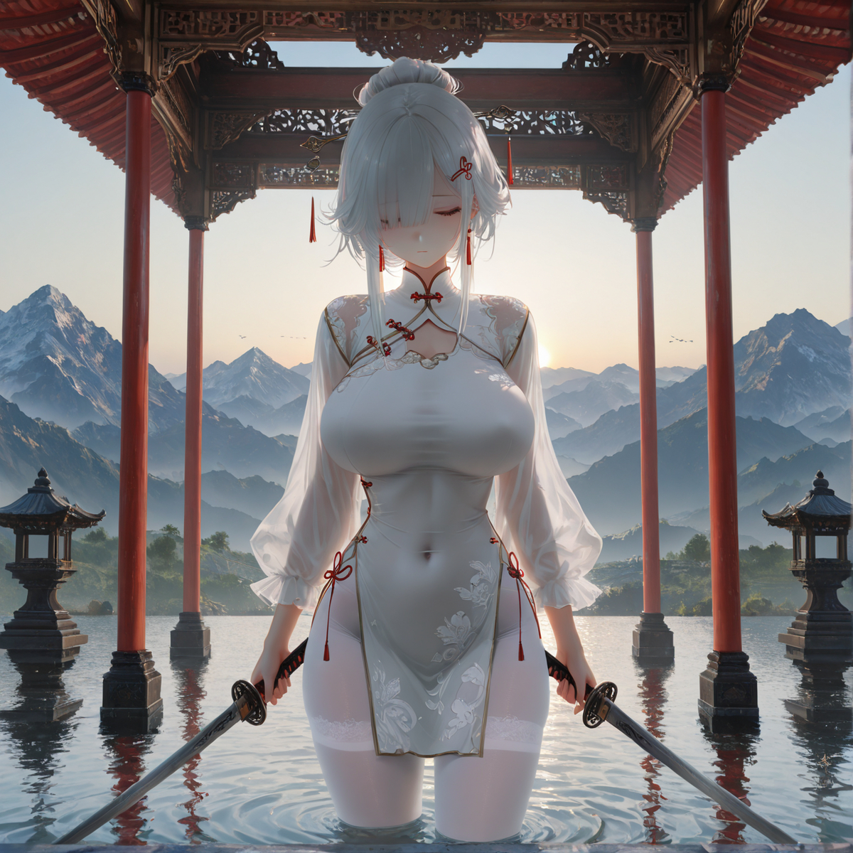 图片[14]-当水漫无边际，思念亦无边无际-pixiv插画-作品交流服务