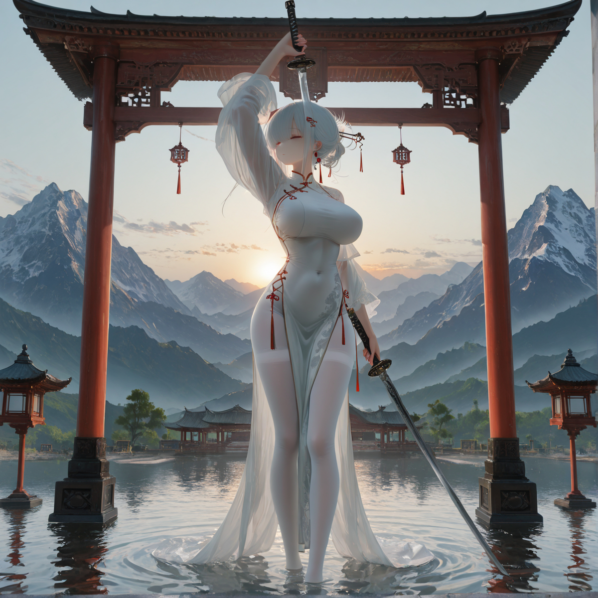 图片[15]-当水漫无边际，思念亦无边无际-pixiv插画-作品交流服务