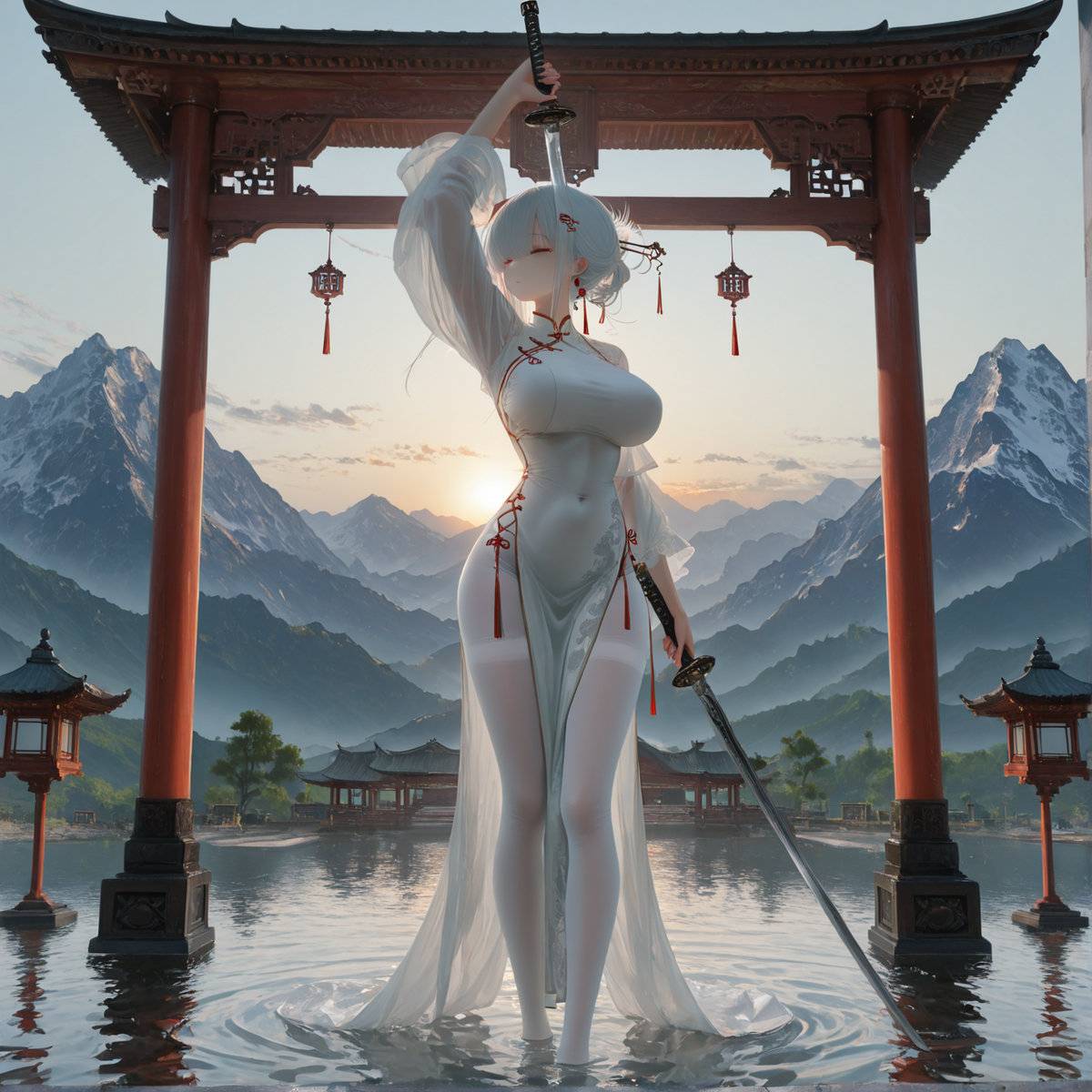 图片[15]-当水漫无边际，思念亦无边无际-pixiv插画-作品交流服务