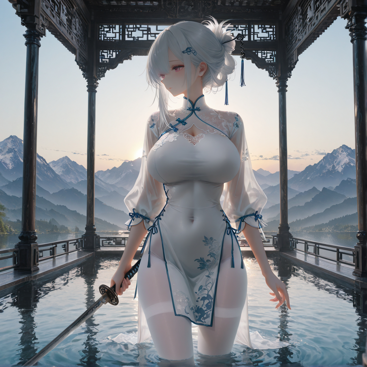 图片[20]-当水漫无边际，思念亦无边无际-pixiv插画-作品交流服务