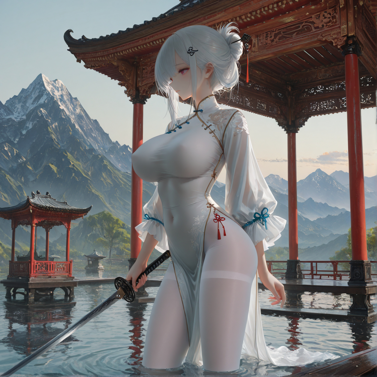 图片[21]-当水漫无边际，思念亦无边无际-pixiv插画-作品交流服务