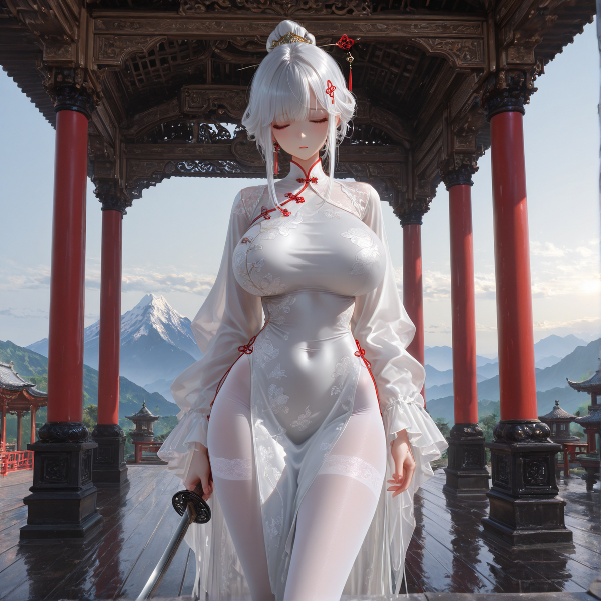 当水漫无边际，思念亦无边无际-pixiv插画-作品交流服务