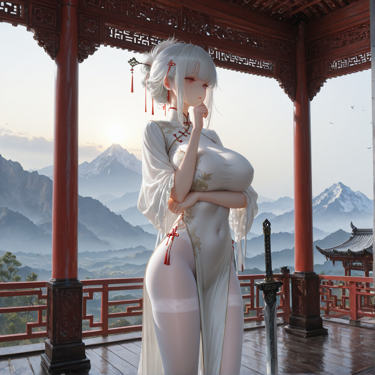 图片[7]-当水漫无边际，思念亦无边无际-pixiv插画-作品交流服务