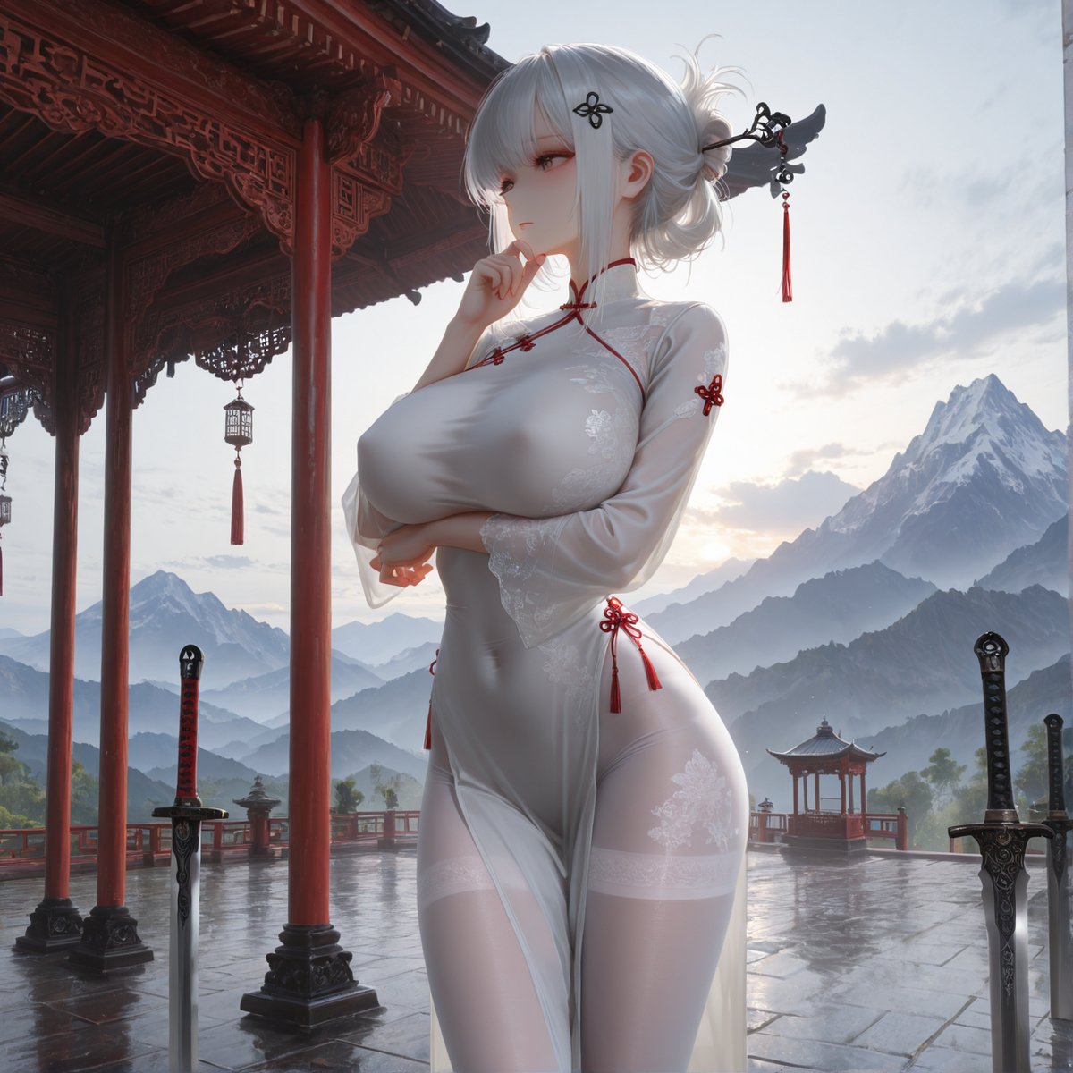 图片[8]-当水漫无边际，思念亦无边无际-pixiv插画-作品交流服务