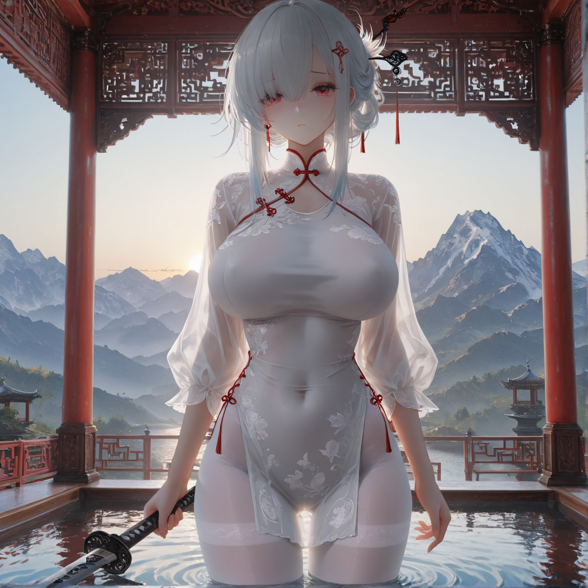 图片[10]-当水漫无边际，思念亦无边无际-pixiv插画-作品交流服务