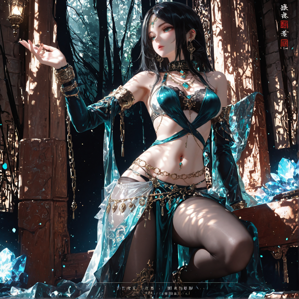 光影交错，风华绝代-pixiv插画-作品交流服务