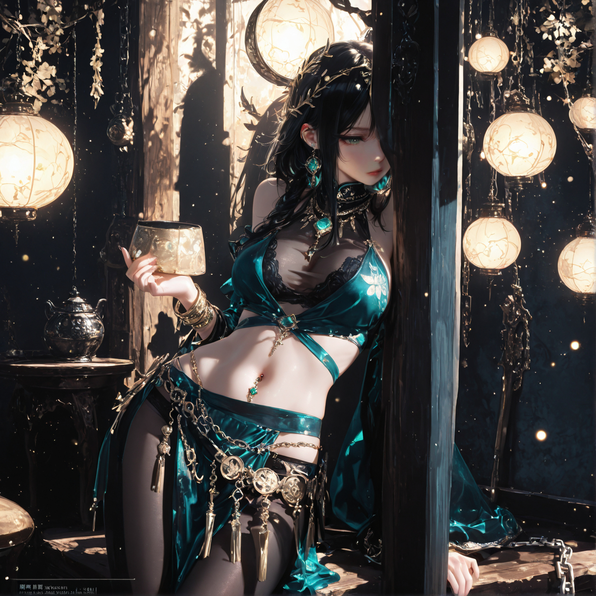 光影交错，风华绝代-pixiv插画-作品交流服务