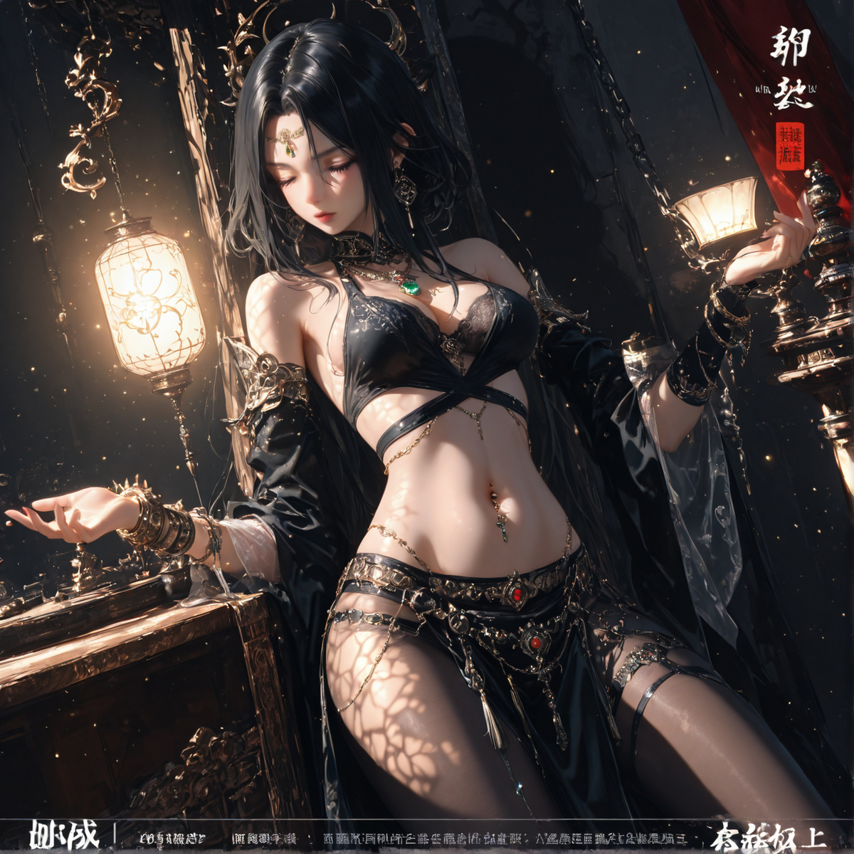 光影交错，风华绝代-pixiv插画-作品交流服务