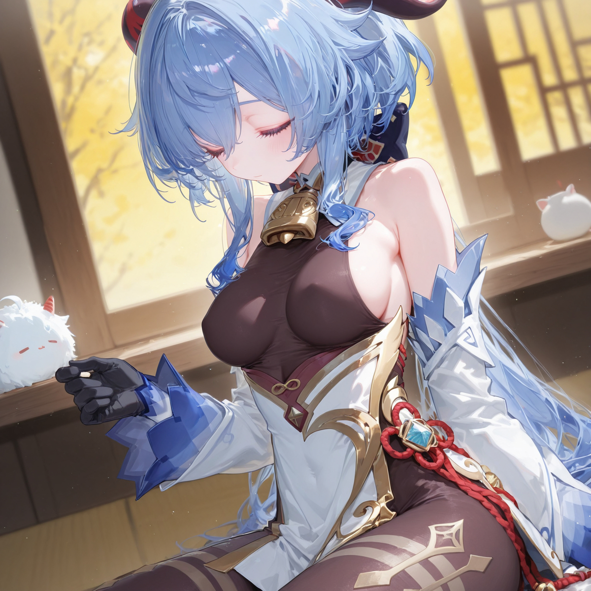 甘雨~愿君好梦-pixiv插画-作品交流服务