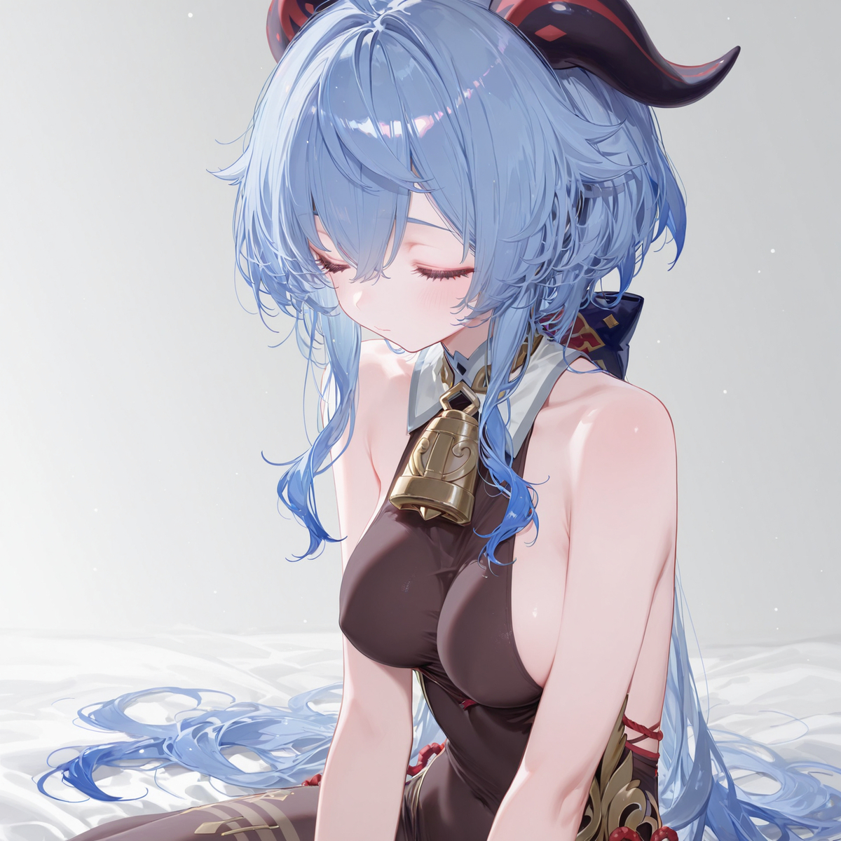 甘雨~愿君好梦-pixiv插画-作品交流服务