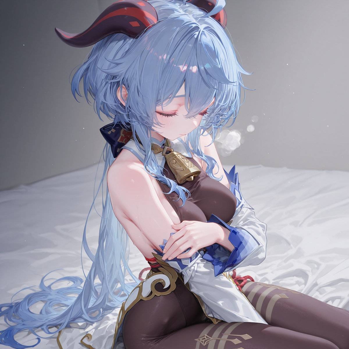 图片[5]-甘雨~愿君好梦-pixiv插画-作品交流服务