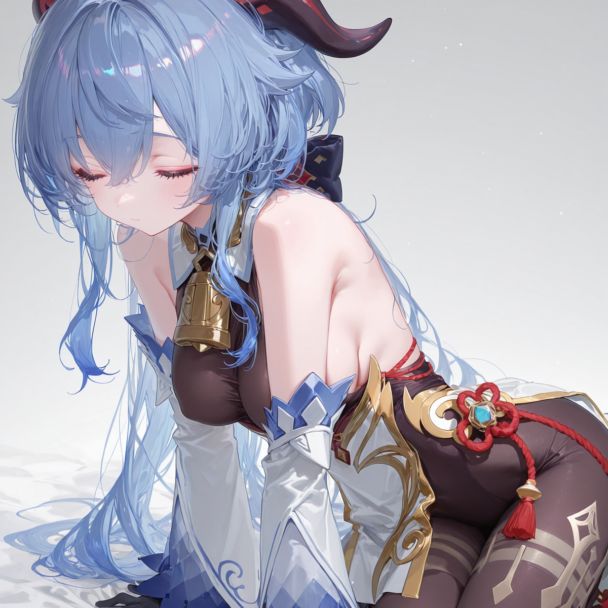 图片[8]-甘雨~愿君好梦-pixiv插画-作品交流服务